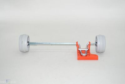 Wheel Assembly &amp; Upright Lock &amp; Spring For Sebo G1, G2, Essential G4, G5, X, Windsor SR15