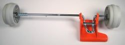 Wheel Assembly & Upright Lock & Spring For Sebo G1, G2, Essential G4, G5, X, Windsor SR15
