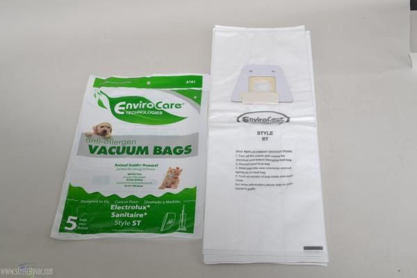 Bags, Paper, Type ST, 5 Pack, For Eureka &amp; Sanitaire 600, 800 Series Generic