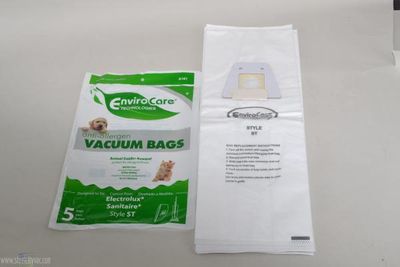Bags, Paper, Type ST, 5 Pack, For Eureka &amp; Sanitaire 600, 800 Series Generic