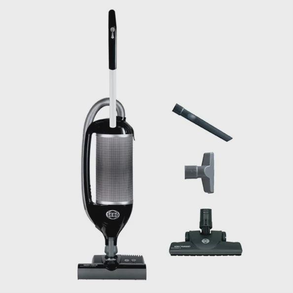 Sebo Felix Premium Onyx With ET-1 Power Head &amp; Parquet Brush