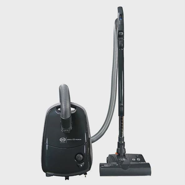 Sebo Airbelt E3 Premium Onyx With Dual Control Handle, ET-1 Power Head &amp; Parquet Brush