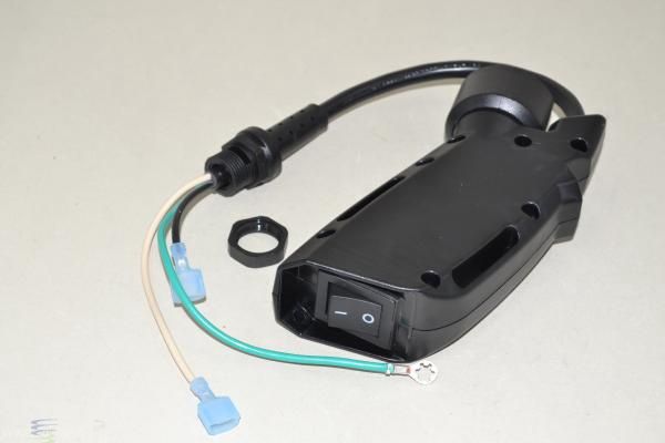 Switch, With Female Power Receptacle For Power Nozzle, For ProTeam SuperCoach Pro BackPack Vac