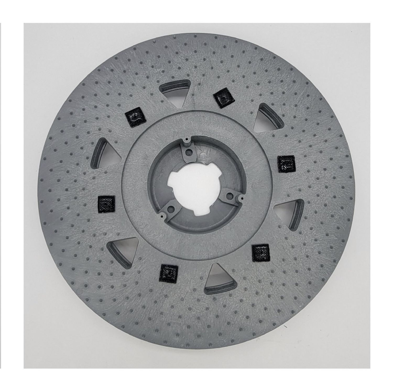 Pad Driver, For 17&quot; Pads, With Built In Riser And UP2P Clutch  For Floor Machines