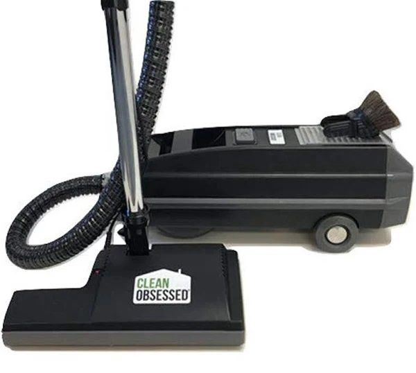 Clean Obsessed Power Team Pro Hepa Canister Vacuum With Power Head CO888