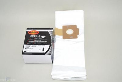 Bags, Cloth, Type F, 6 Pack, For CleanMax Zoom ZM-200, ZM-400, ZM-600 Generic