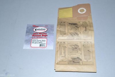 Bags, Paper, 10 Pack, For CleanMax Champ, Tornado CV30, CV38 Generic