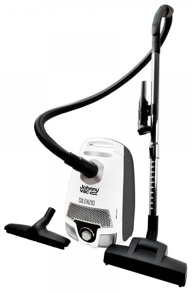 Johnny Vac Silenzio Canister Vacuum With Turbo Nozzle