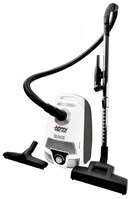 Johnny Vac Silenzio Canister Vacuum With Turbo Nozzle