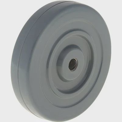 Wheel, Grey, 5&quot; x 1&quot;, 1/2&quot; I.D., For Clarke, Renown, Viper, Dayton, Triple S Floor Machine