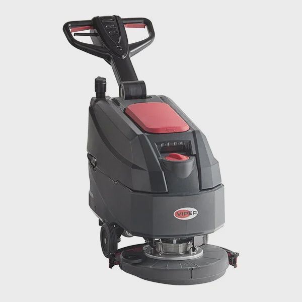 Viper AS4325B-US 17&quot; AGM Cordless Walk Behind Disc Floor Scrubber - 6.6 Gallon 50000580