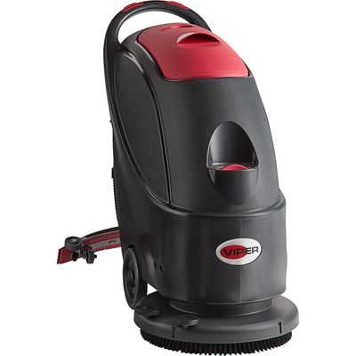 Viper AS510B-US 20&quot; AGM Cordless Walk Behind Disc Floor Scrubber - 10.5 Gallon 50000243
