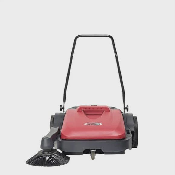 VIPER 50000504 PS480 - 28” MANUAL PUSH SWEEPER, RIGHT SIDE BROOM INCLUDED, 10 GALLON HOPPER