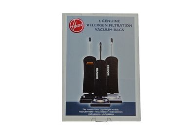 Bags, Cloth, Type F, 6 Pack, For Riccar R10E, RSL5, RSL4, RSL3, RSL1A. RFH-6, Simplicity Freedom, Hoover