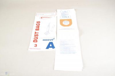 Bags, Paper, Type A, 3 Pack, For Convertible, Elite, Legacy, Decades, Concept One, Encore, Powermax, Runabout, Spectrum, Spirit, Sprint, Tempo, & Innovation, EnviroCare Bags, Paper, Type A, 3 Pack, For Convertible, Elite, Legacy, Decades, Concept One, Encore, Powermax, Runabout, Spectrum, Spirit, Sprint, Tempo, & Innovation, EnviroCare