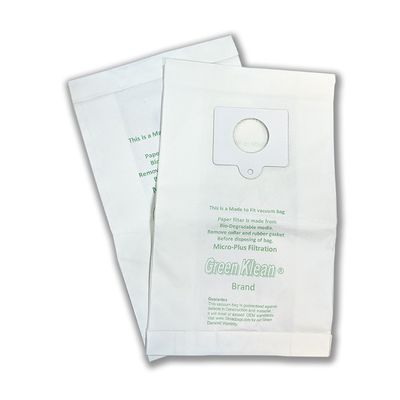 Bags, Paper, Type C, Type Q, 9 Pack, For Kenmore Style 5055, 50557, 50558, Panasonic C-5, Riccar 2400, Simplicity 8100, Green Klean