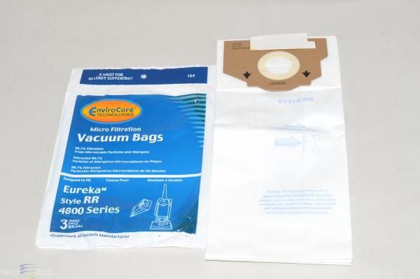 Bags, Paper, Type RR, 3 Pack, For Eureka, EnviroCare
