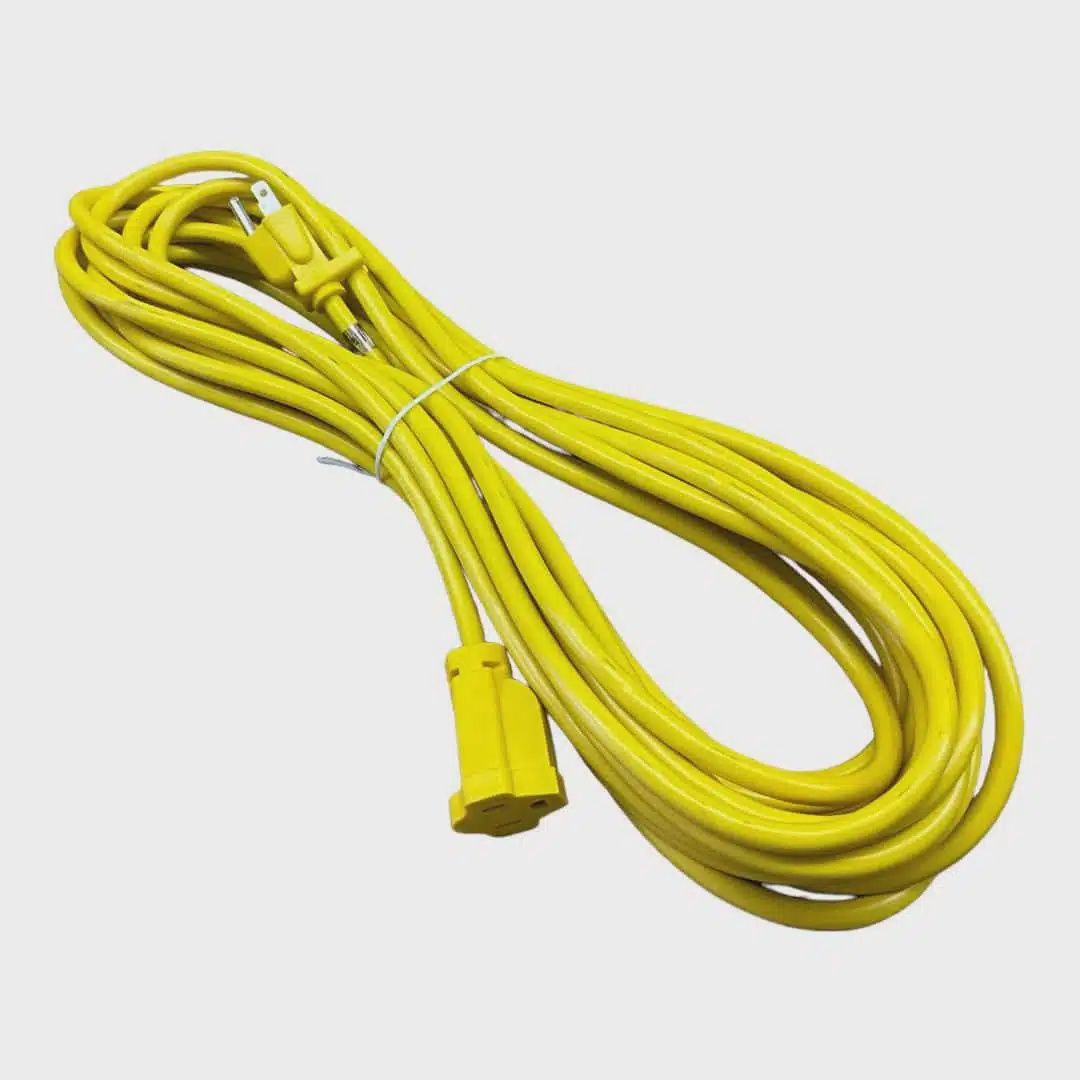 Power Cord 3-Wire SJT 18g 40' Pigtail-Style CMNR-QD