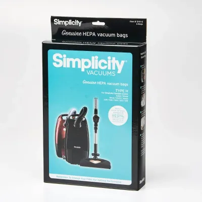 Bags, Cloth, Type H, 6pk, Simplicity Canisters