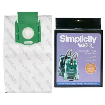 Bags, Cloth, Green Collar, 6pk, Simplicity Wonder, Genuine