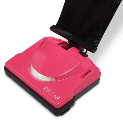 Riccar Pink Supralite Upright Entry Level With Wood Brushroll R10E Pink