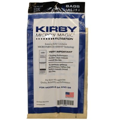 Bags, Paper, Twist Style, 9pk, Kirby G3 To Sentria