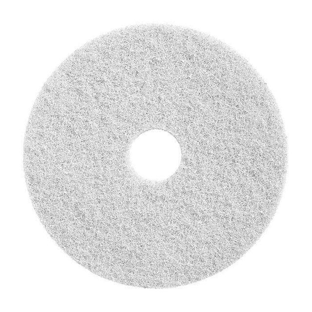 Taski Twister White Restore Diamond Pads 5" No Hole 2ea, 1/CT DD7521180