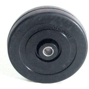 Wheel, Black, 5' x 1-1/4 Wheel, Black, 5' x 1-1/4", 1/2" I.D., For Tornado Floor Machines