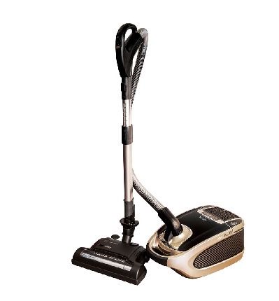 Johnny Vac XV10 Series Canister With Power Head/Nozzle, Colour: Black & Gold
