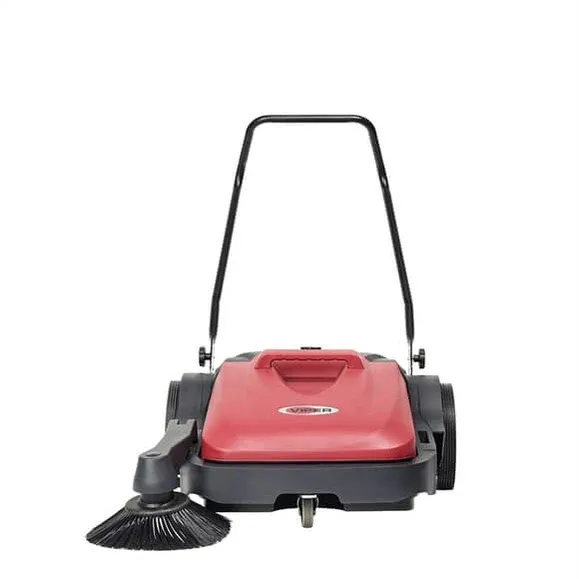 VIPER 50000504 PS480 - 28” MANUAL PUSH SWEEPER, RIGHT SIDE BROOM INCLUDED, 10 GALLON HOPPER