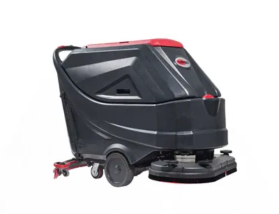 VIPER AS6690T-312 26 VIPER AS6690T-312 26", 22-GALLON, TRACTION-DRIVE, PAD DRIVERS, 33" SQUEEGEE ASSEMBLY, 25-AMP SHELF CHARGER, (4) 312 AH AGM BATTERIES, SCRUBBER