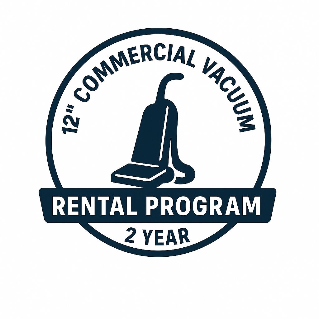 Two Year 12" Wide Commercial Vacuum Rental Program