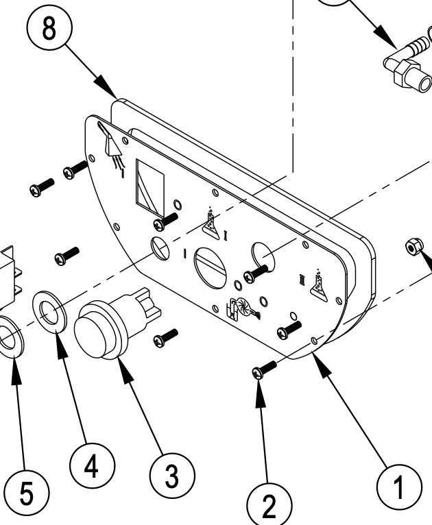 Switch Plate, For Advance All Cleaner XP