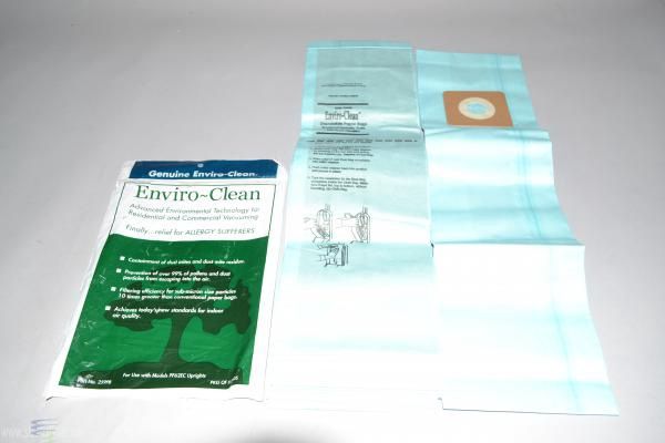 Bags, Paper, 6 pk, Powr-Flite PF62EC, Enviro-Clean