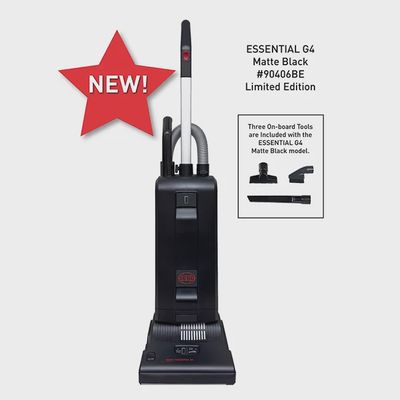 Sebo Essential G4, Black, Upright Manual Height Adjustment Vacuum
