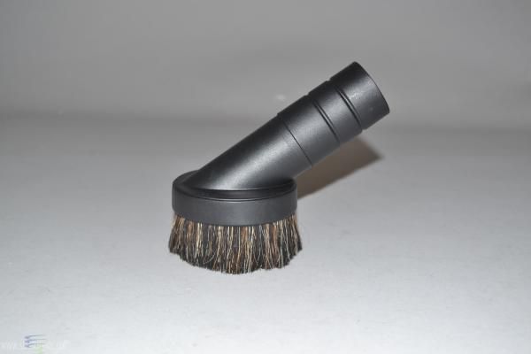 Attachment, Dusting Brush, Round, 1.5" Neck, Horsehair Bristles
