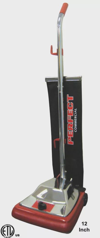 Perfect Commercial P100M Upright 12" Path Shake-Out Bag 50' Cord VG2 Brushroll