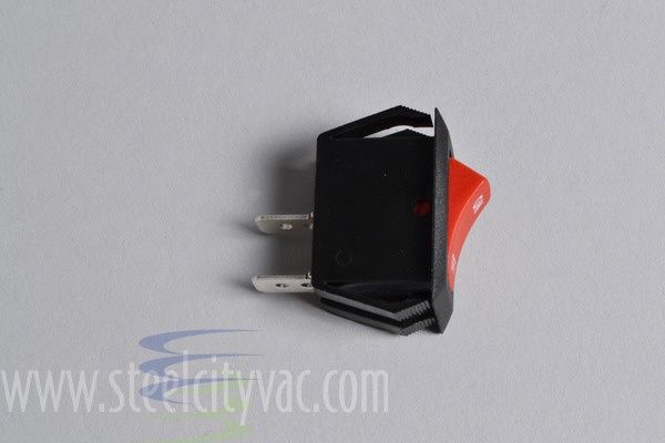 Switch, On/Off, Rocker, Spade Terminals, For Hoover Windtunnel, Celebrity & Spirit Vacuums