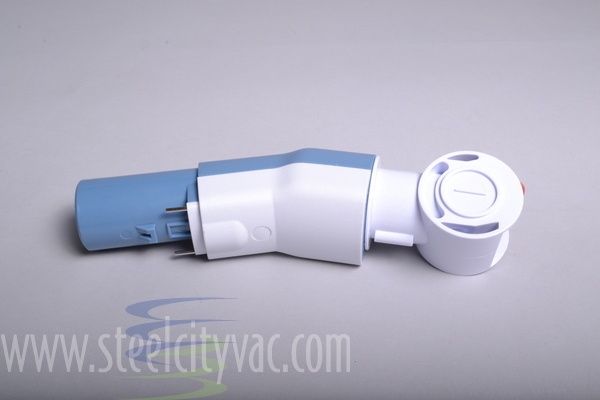 Elbow/Neck Assembly, White/Blue, For Electrolux Epic 6500, 7000, Legacy, Guardian