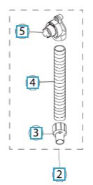 Hose Assembly, For Riccar Vibrance, Symmetry, CleanMax CMP-3T