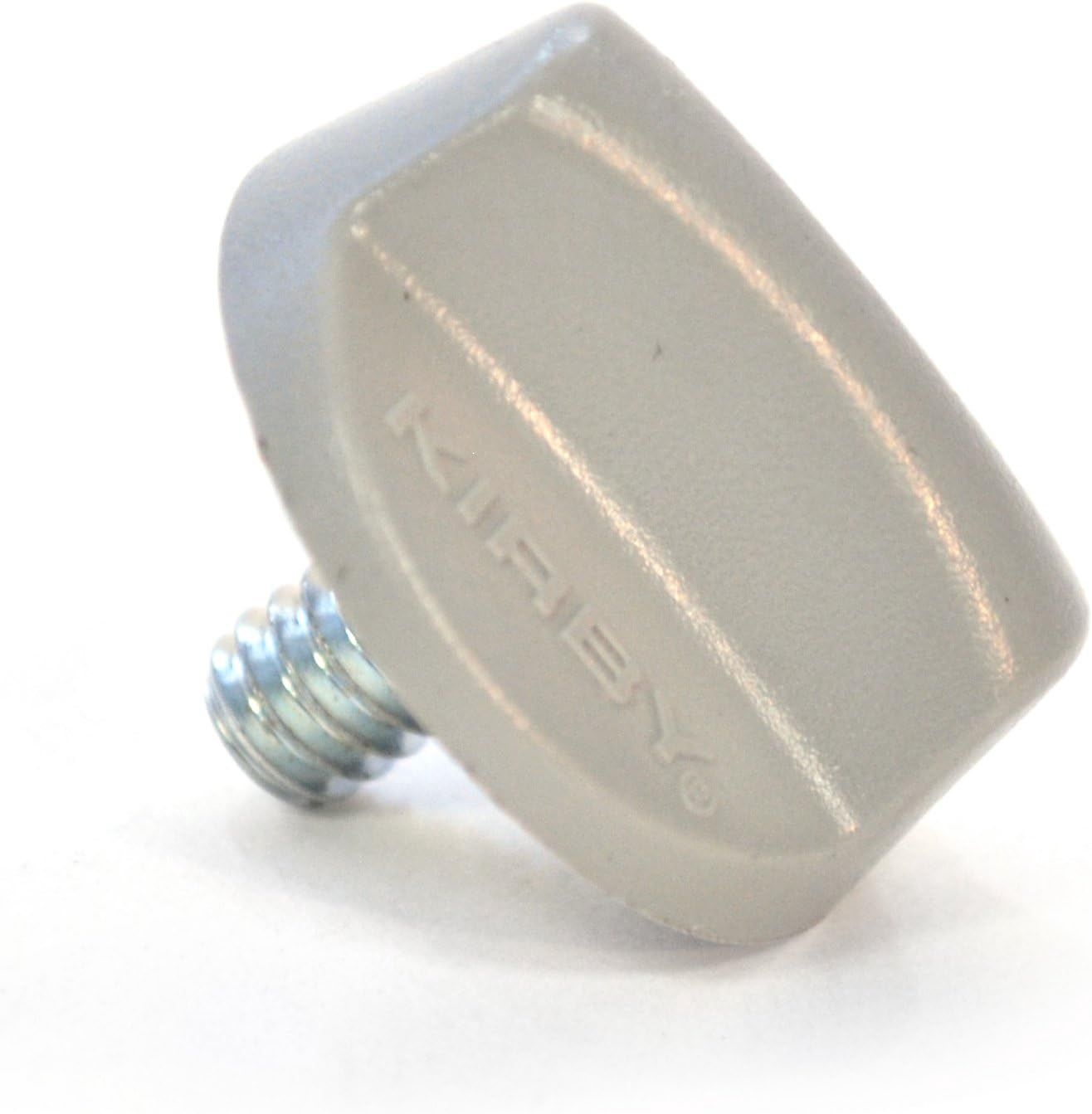 Screw, Metal With Plastic Head, White, Rear Fork Plate Cover Screw, For Kirby G3-Avalir II