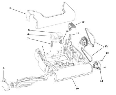 Front Wheel, Height Adjustment Wheel For NSS Pacer 12UE/15UE, Dash
