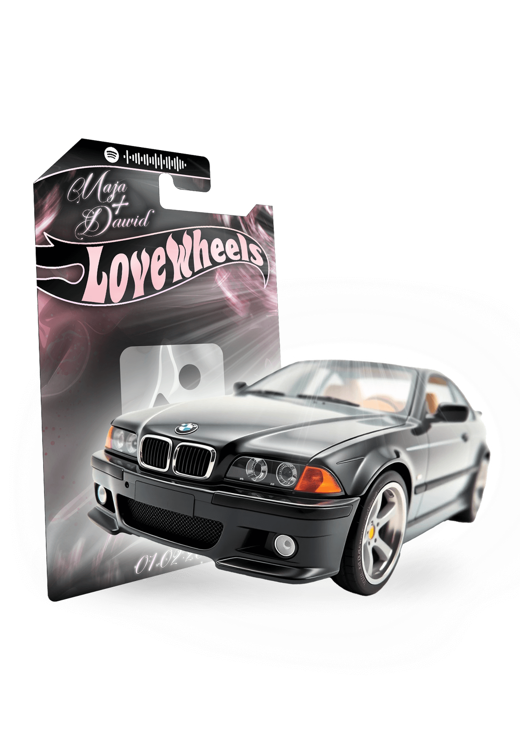 BMW E38 Okładka Rose Gold