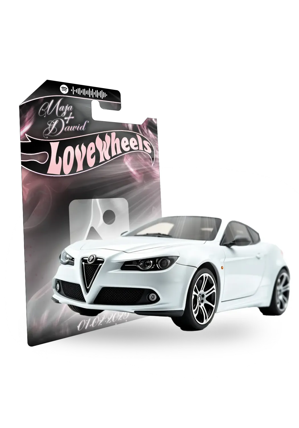 Alfa Romeo Okładka Rose Gold