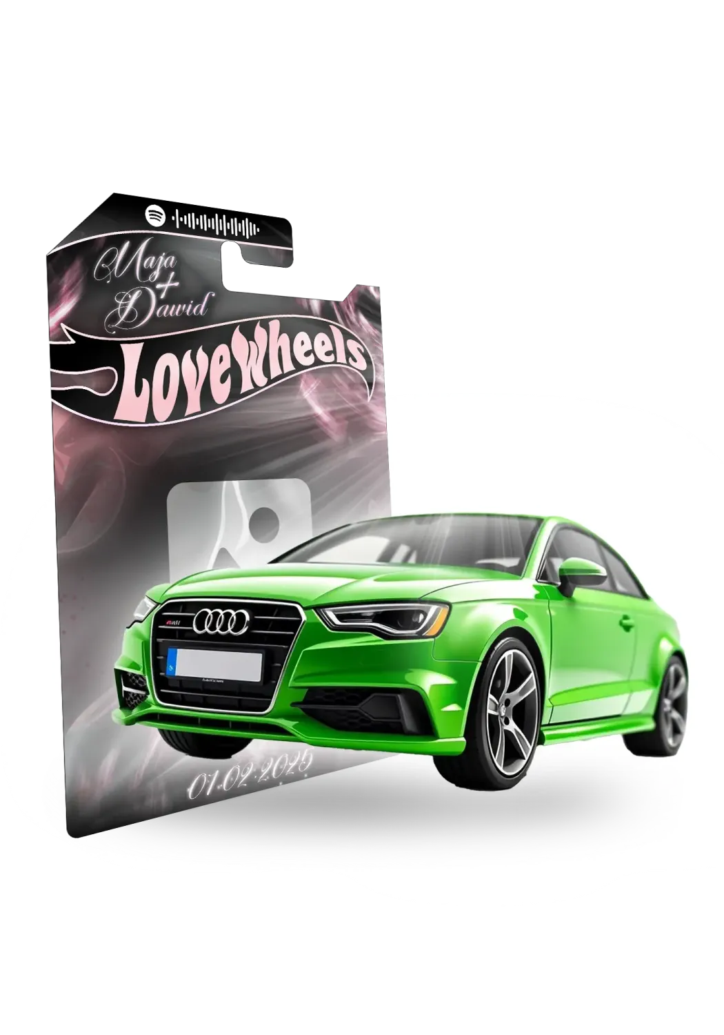 Audi A3 Okładka Rose Gold
