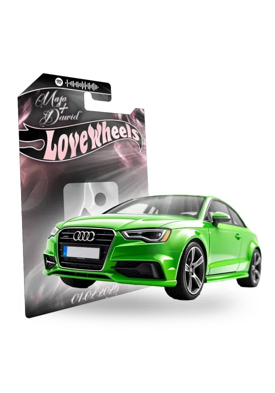 Audi A3 Okładka Rose Gold