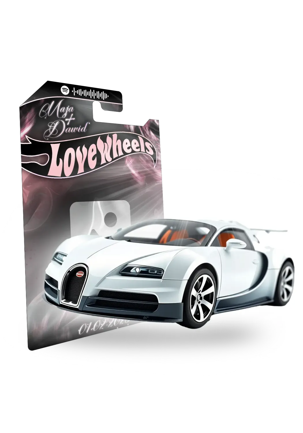 Bugatti Veyron Okładka Rose Gold