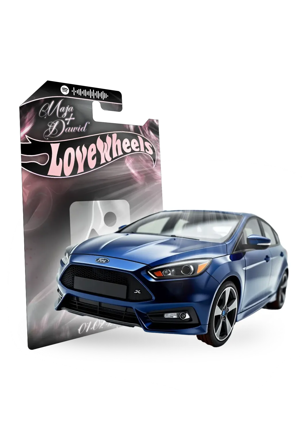Ford Focus Okładka Rose Gold