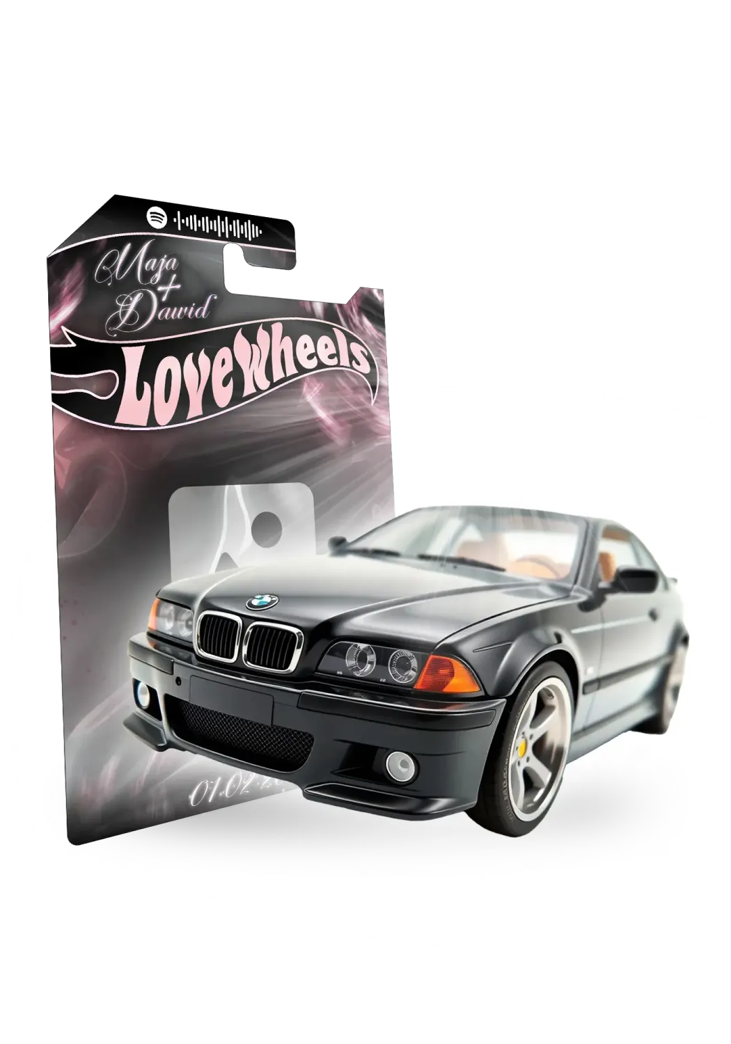 BMW E38 Okładka Rose Gold