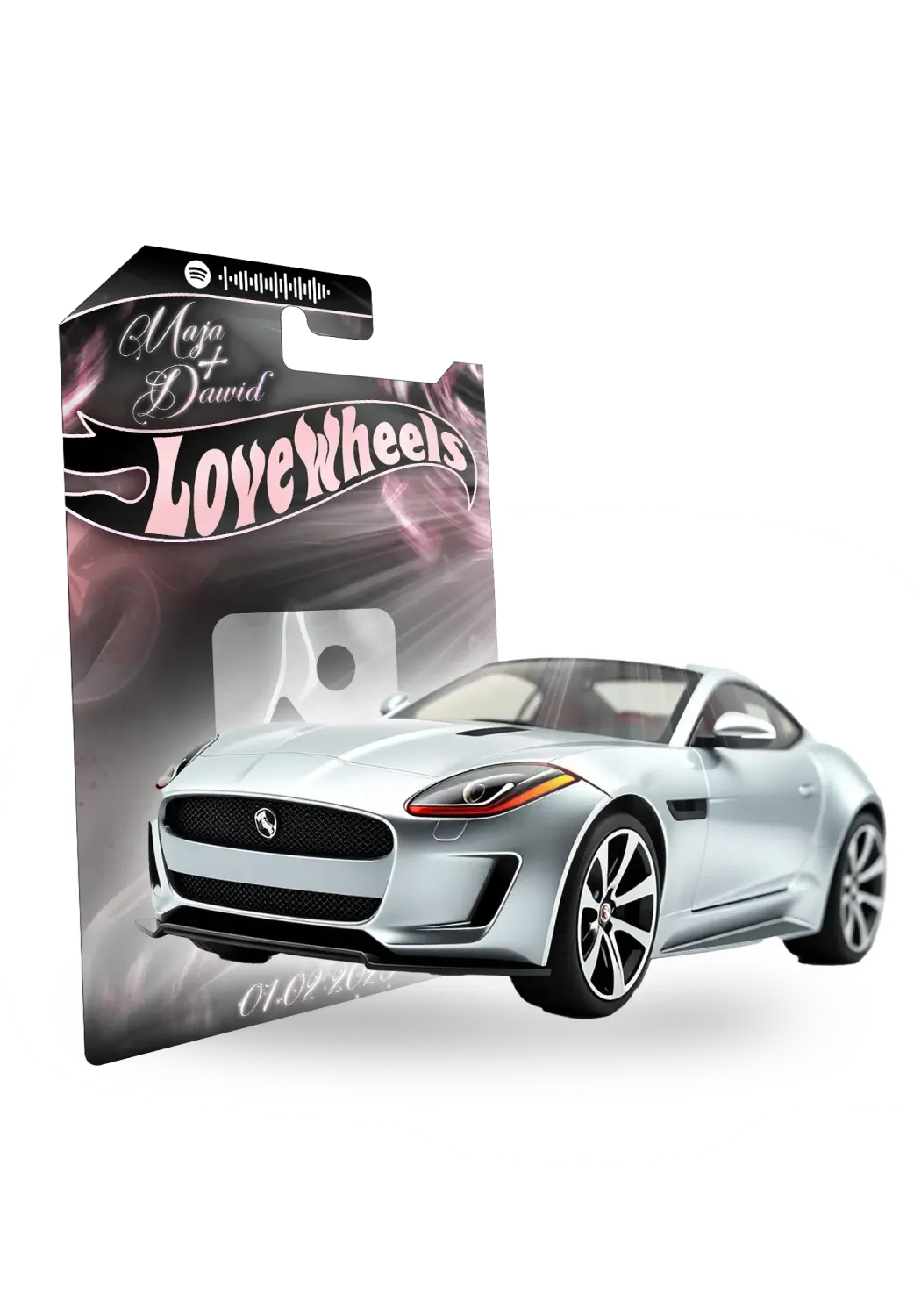 Jaguar F Type Okładka Rose Gold